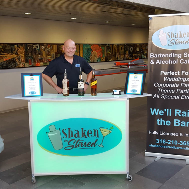 About Us Pat at Event