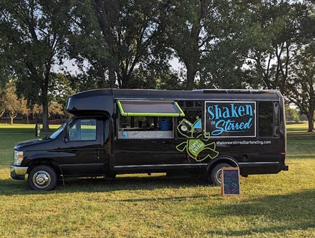 Tipsy Turtle bar truck